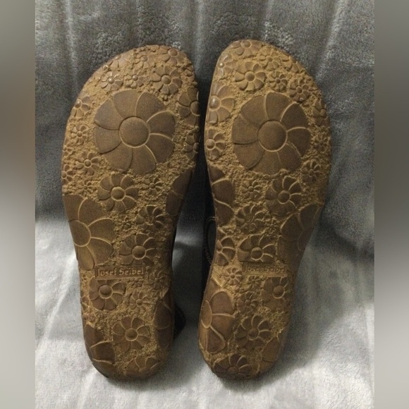 Josef Seibel Rosalie 27 Black Leather Shoe EU37 US 6 to 6.5 - Picture 8 of 10